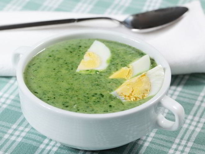 Рецепт летних зеленых щей