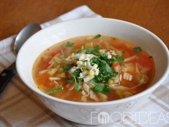 Рецепт постных щей из квашеной капусты