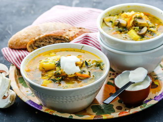 Рецепт постных щей из молодой капусты