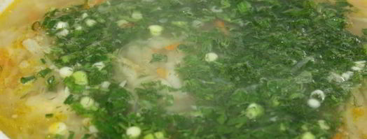 простые щи со свининой и свежей капустой. Шаг 6