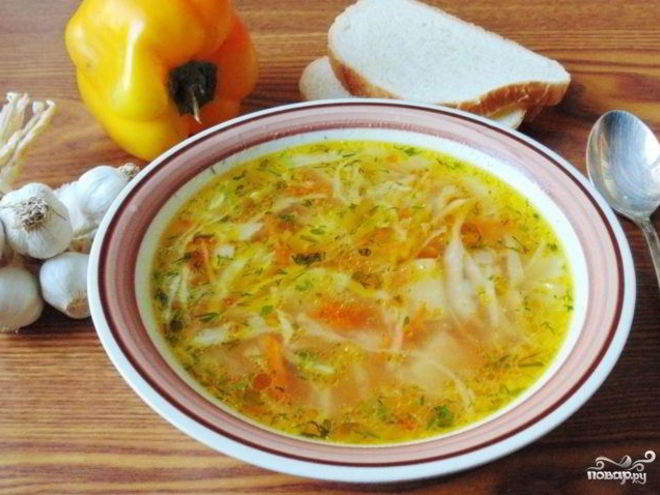 Рецепт щей из индейки со свежей капустой