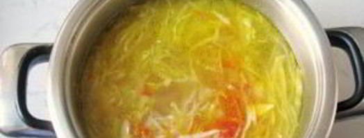 щи из индейки со свежей капустой. Шаг 5