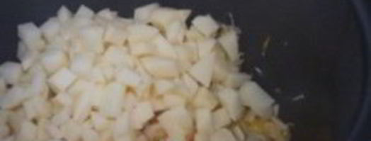 щи из кислой капусты в мультиварке. Шаг 5