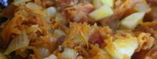 щи из квашеной капусты с фасолью. Шаг 6