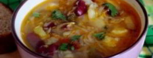 щи из квашеной капусты с фасолью. Шаг 10