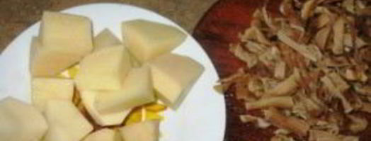 щи из квашеной капусты с грибами. Шаг 3