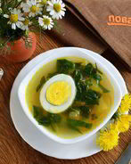 Щи из одуванчиков