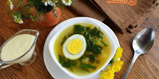 Щи из одуванчиков