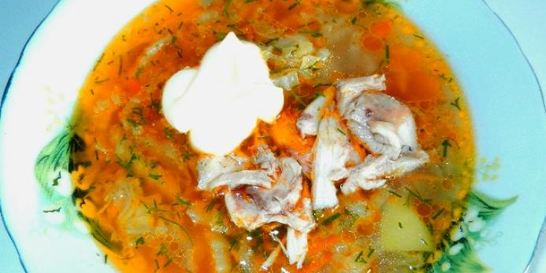 Щи из пекинской капусты