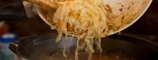 щи из соленой капусты. Шаг 5