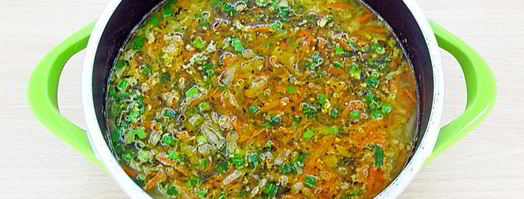 щи из свежей капусты с плавленым сыром. Шаг 16