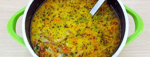 щи из свежей капусты с плавленым сыром. Шаг 18