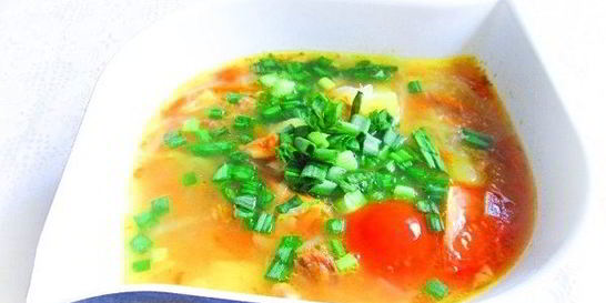 Щи из тушенки