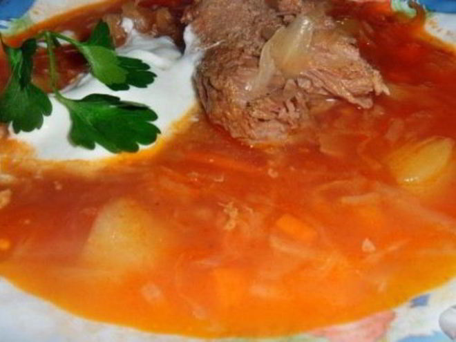Рецепт щей русских с гречкой и говядиной