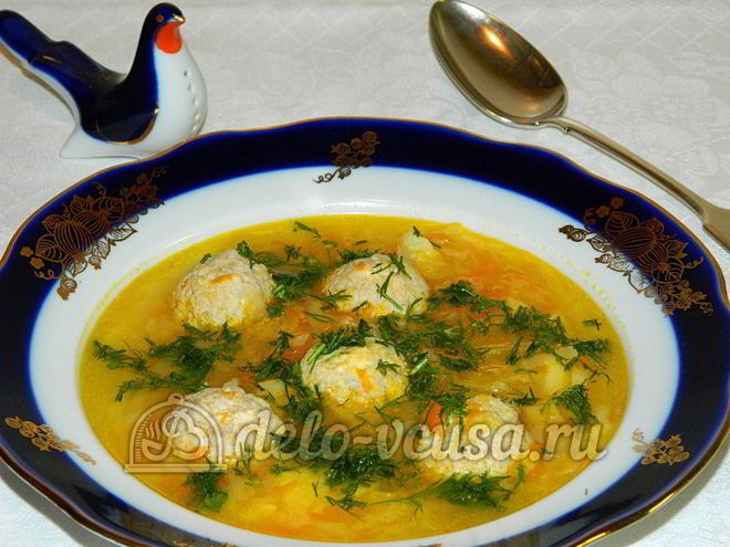 Рецепт щей с фрикадельками