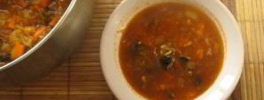 щи с грибами. Шаг 9