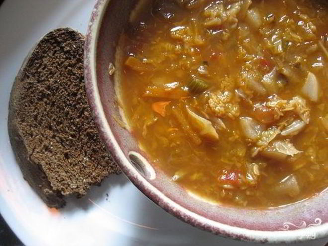 Рецепт щей с уткой