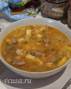 Щи со свининой