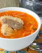 Свежие щи с говядиной