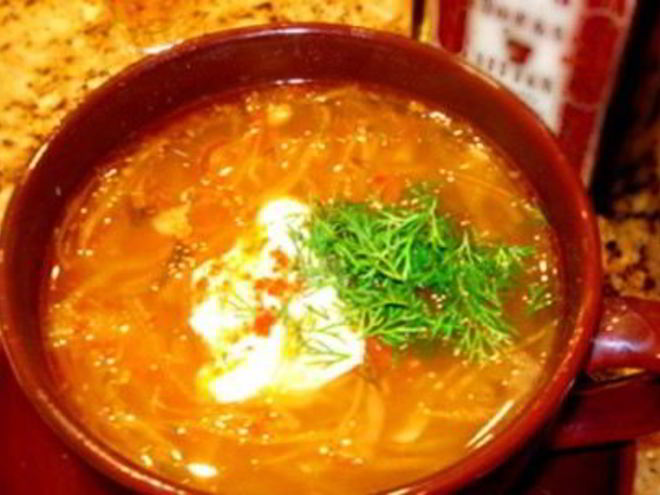 Рецепт уральских щей с курицей