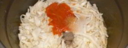 вегетарианские щи в мультиварке. Шаг 8