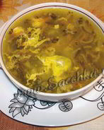 Зеленые щи из щавеля