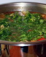 Дачная шурпа из баранины