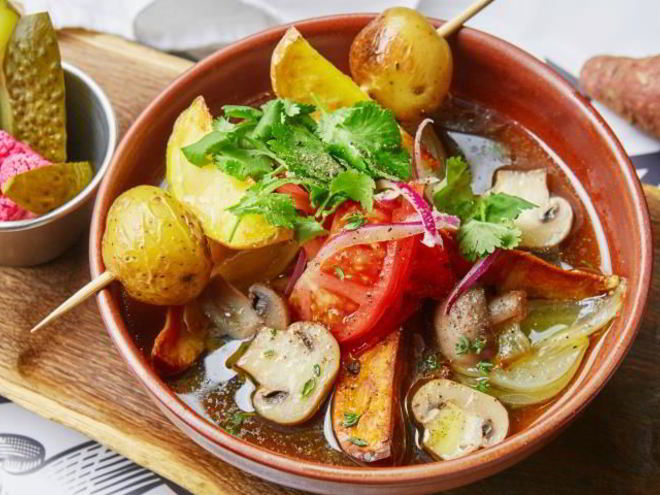 Рецепт овощной шурпы