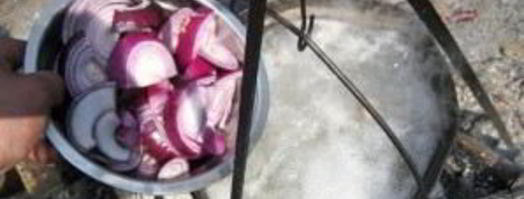 шурпа из баранины на костре. Шаг 6