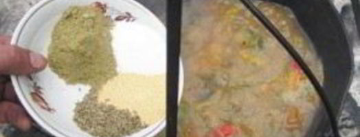 шурпа из баранины на костре. Шаг 10