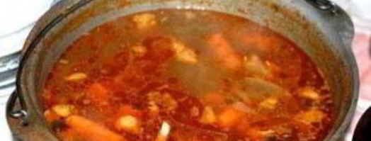 шурпа из баранины с нутом. Шаг 12