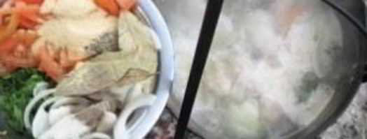 шурпа из говядины на костре. Шаг 7