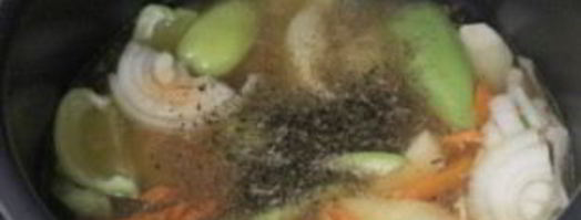 шурпа из курицы в мультиварке. Шаг 3