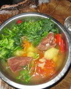 Шурпа из лосятины