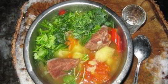 Шурпа из лосятины