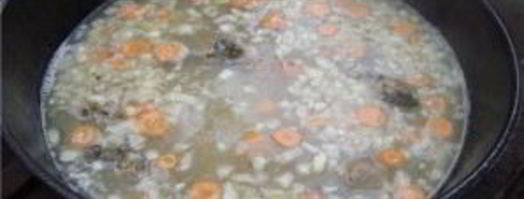 шурпа из перепелов. Шаг 3