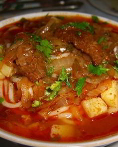 Шурпа из свинины в казане