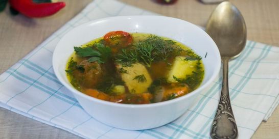 Шурпа из свинины