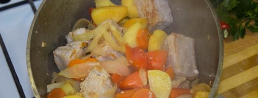 шурпа из свинины. Шаг 12