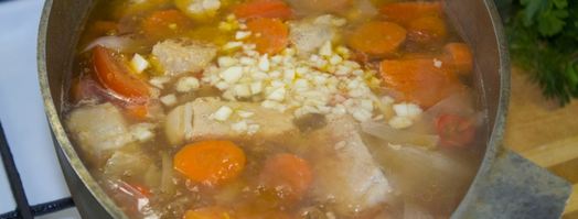 шурпа из свинины. Шаг 21