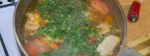 шурпа из свинины. Шаг 26