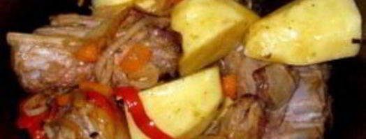 шурпа из свиных ребрышек. Шаг 6