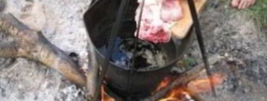 шурпа из утки на костре. Шаг 3