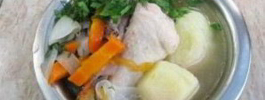 шурпа из утки на костре. Шаг 14