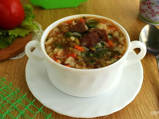 Рецепт шурпы-маша