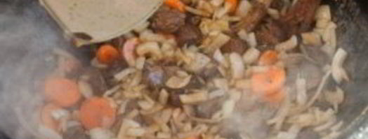 шурпа на костре. Шаг 4