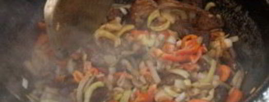 шурпа на костре. Шаг 5