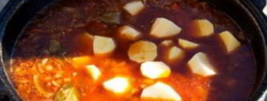 шурпа на костре. Шаг 7