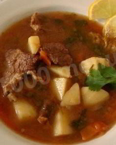 Шурпа по-узбекски