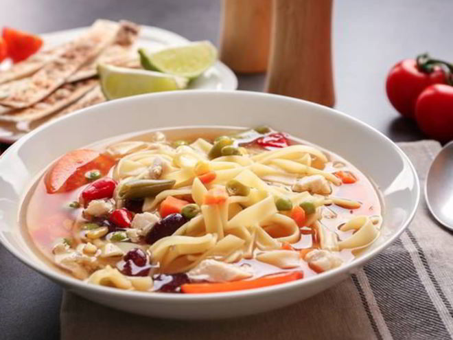 Рецепт шурпы с фасолью